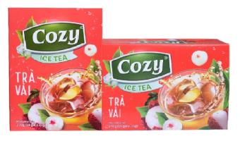 Trà vải Hòa Tan Cozy hộp 270g (18 gói x 15g)