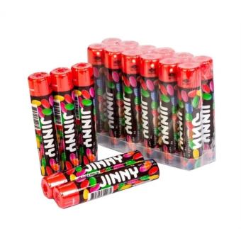 Kẹo Sôcôla Sắc Màu Jinny Tube Thái Lan (Lốc 12 ống)