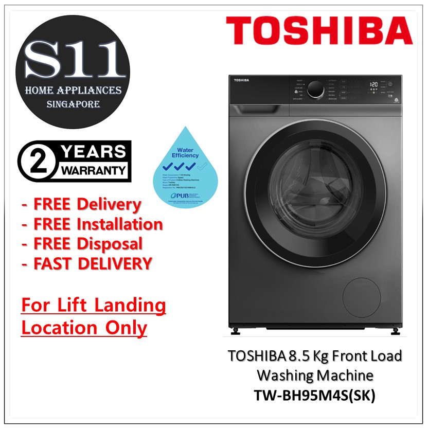 toshiba 10.5 kg front load