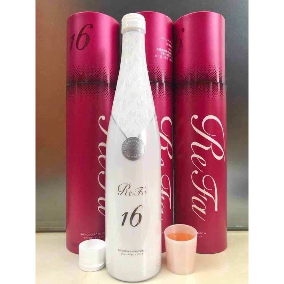 Nước uống bổ sung collagen refa 16 collagen enrich 480ml nhật nội địa