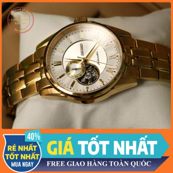 Đồng Hồ Nam Seiko Thiết Kế Lộ Tim Automatic + Thẻ Bảo Hành 18 Tháng