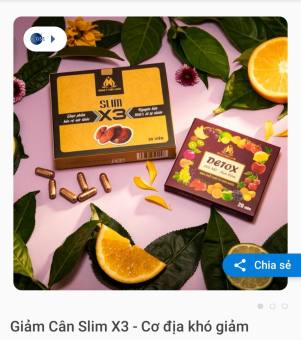 Giảm Cân Đông Y Mộc Linh X3 (Tặng kèm 20 viên detox tan mỡ đêm)