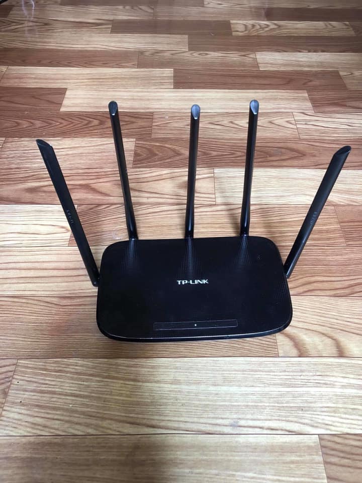 Bộ Phát Wifi Xuyên Tường TPLink 6500 5 râu băng tần kép chuẩn AC 1300 Mbps LIKE NEW 90%, Modem wifi tplink, router wifi xuyên tường