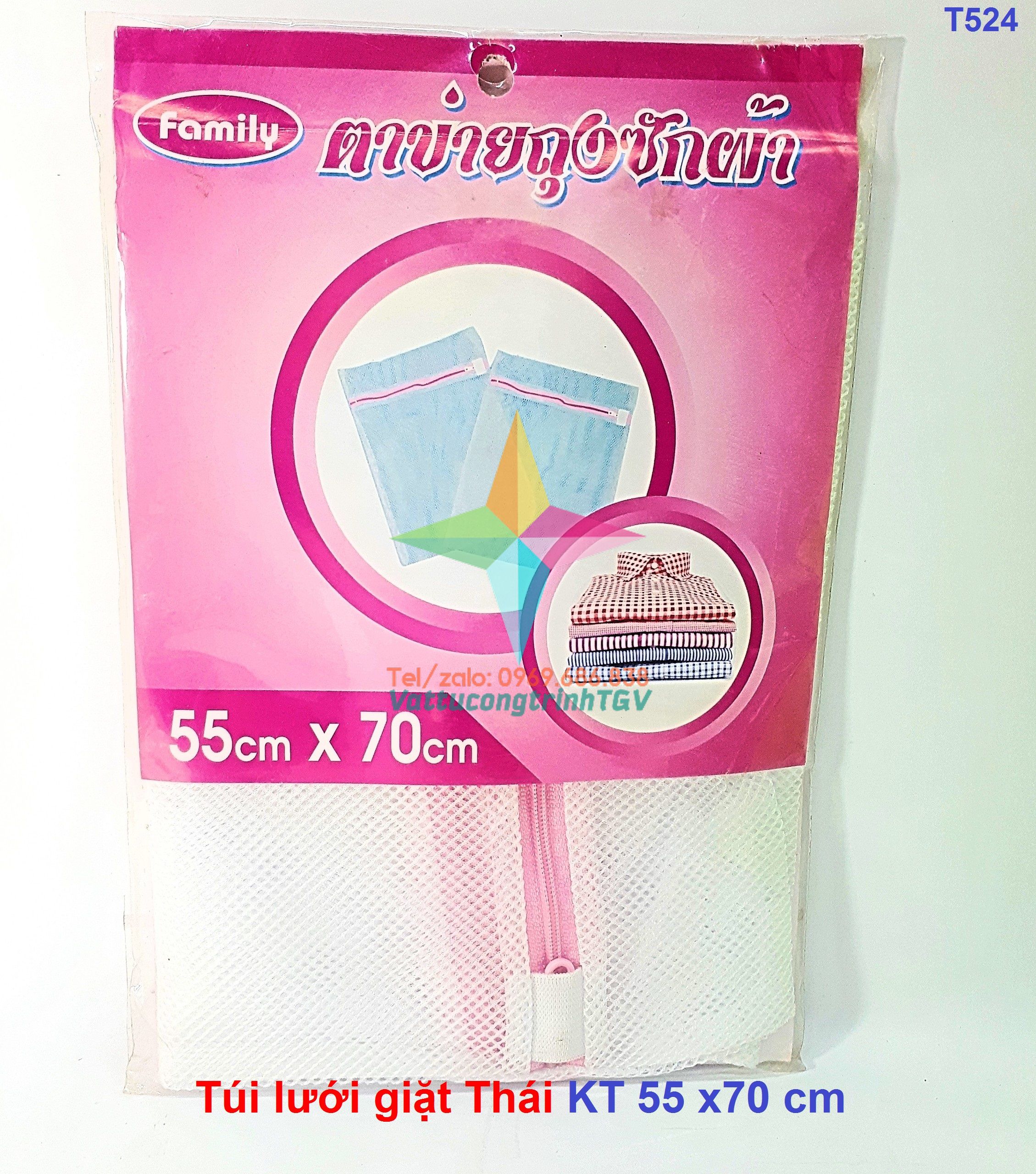 Túi lưới giặt quần áo Thái Lan KT: 55cm x 70 cm