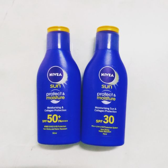 Sữa Chống Nắng Nivea Bảo Vệ Chuyên Sâu SPF30/spf50 75ml Moisturising Sun & Collagen Protection