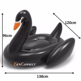 FREE PUMP! 24 HOURS SHIPPING! BLACK SERIES - Black Swan / Flamingo Inflatable Swimming Pool Float / Travel Float / For Kids To Adult April 2018 - 2 FREE PUMP! 24 HOURS SHIPPING! BLACK SERIES - Black Swan / Flamingo Inflatable Swimming Pool Float / Travel Float / For Kids to Adult - 2