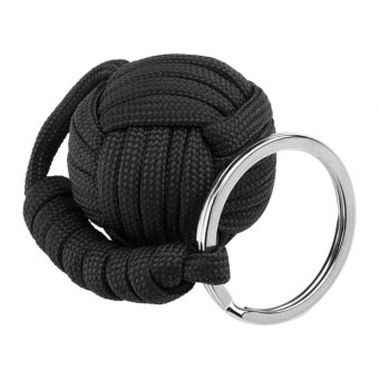 Self-defense Lanyard Keychain Key Ring Paracord Survival Tool (Black) - Intl April 2018 - 2 Self-defense Lanyard Keychain Key Ring Paracord Survival Tool (Black) - intl - 2