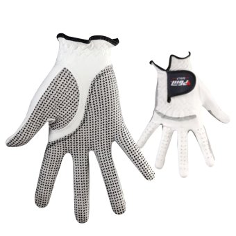 Anti-skid Pure Sheepskin Golf Gloves For Right Hand (White+24yards) May 2018 - 5 Anti-skid pure Sheepskin Golf Gloves for right hand (White+24yards) - 5