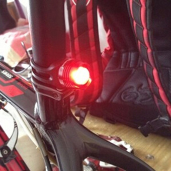 Bike Bicycle Helmet LED Three Modes Rear Light Safety Tail Red April 2018 - 4 Bike Bicycle Helmet LED Three Modes Rear Light Safety Tail Red - 4