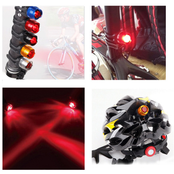 Bike Bicycle Helmet LED Three Modes Rear Light Safety Tail Red April 2018 - 5 Bike Bicycle Helmet LED Three Modes Rear Light Safety Tail Red - 5