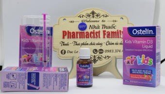 Vitamin D3 [Úc] Ostelin Kid Bổ Sung Cho Trẻ Nhỏ