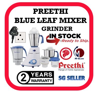 preethi blue leaf diamond 750 w mixer grinder