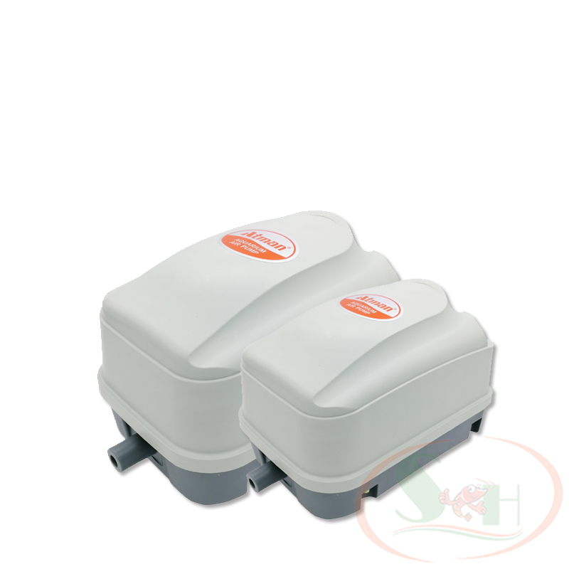 Máy sủi oxy atman hp 4000, 8000, 12000, 16000 nhiều vòi sục khí công suất lớn bể cá tép thủy sản