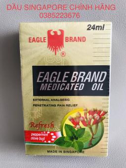 Dầu gió vàng con Ó (Eagle) Singapore