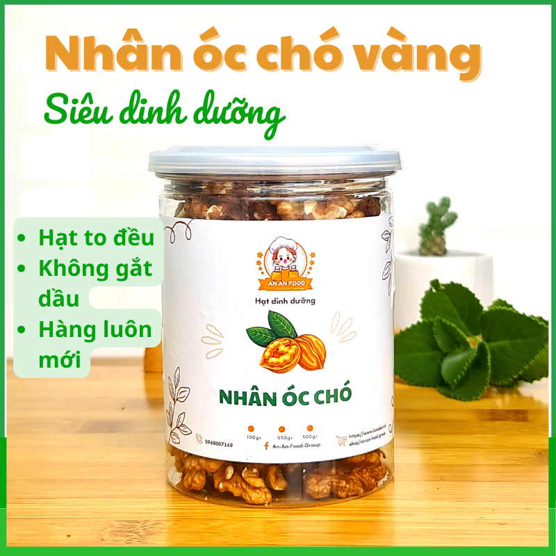 Hạt óc chó tách vỏ An An Food 250gram - Loại 1 cao cấp, siêu dinh dưỡng, hạt to, đều, hàng mới không gắt dầu - Hạt dinh dưỡng, ăn liền hoặc chế biến sữa hạt, thức ăn dặm -
bday hot deals