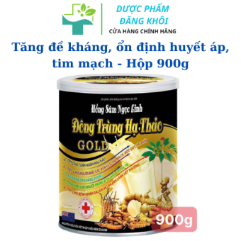 sữa hồng sâm ngọc linh đông trùng hạ thảo goldt giúp tăng sức đề kháng ổn định huyết áp tim mạch tốt cho người mắc bệnh tim mạch đột quỵ tai biến