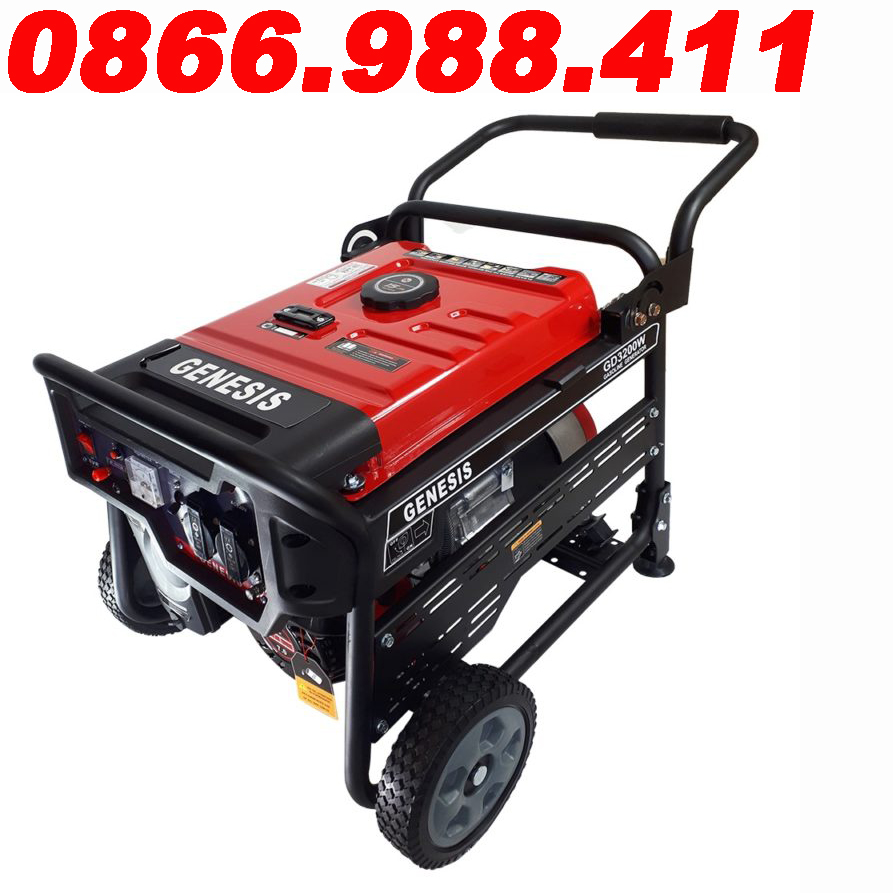 Máy phát điện chạy xăng 2.5kw genesis gd3200w