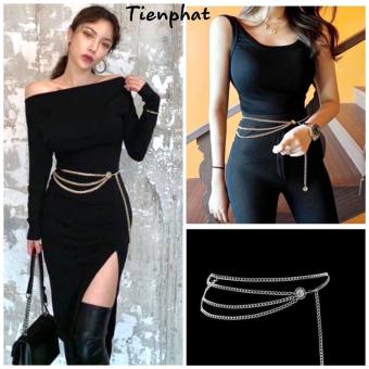 Dây nịt váy - Dây đai váy xích sang chảnh