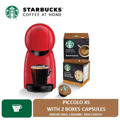 PICCOLO XS Coffee Machine With 2 Boxes Starbucks Capsules (1)
