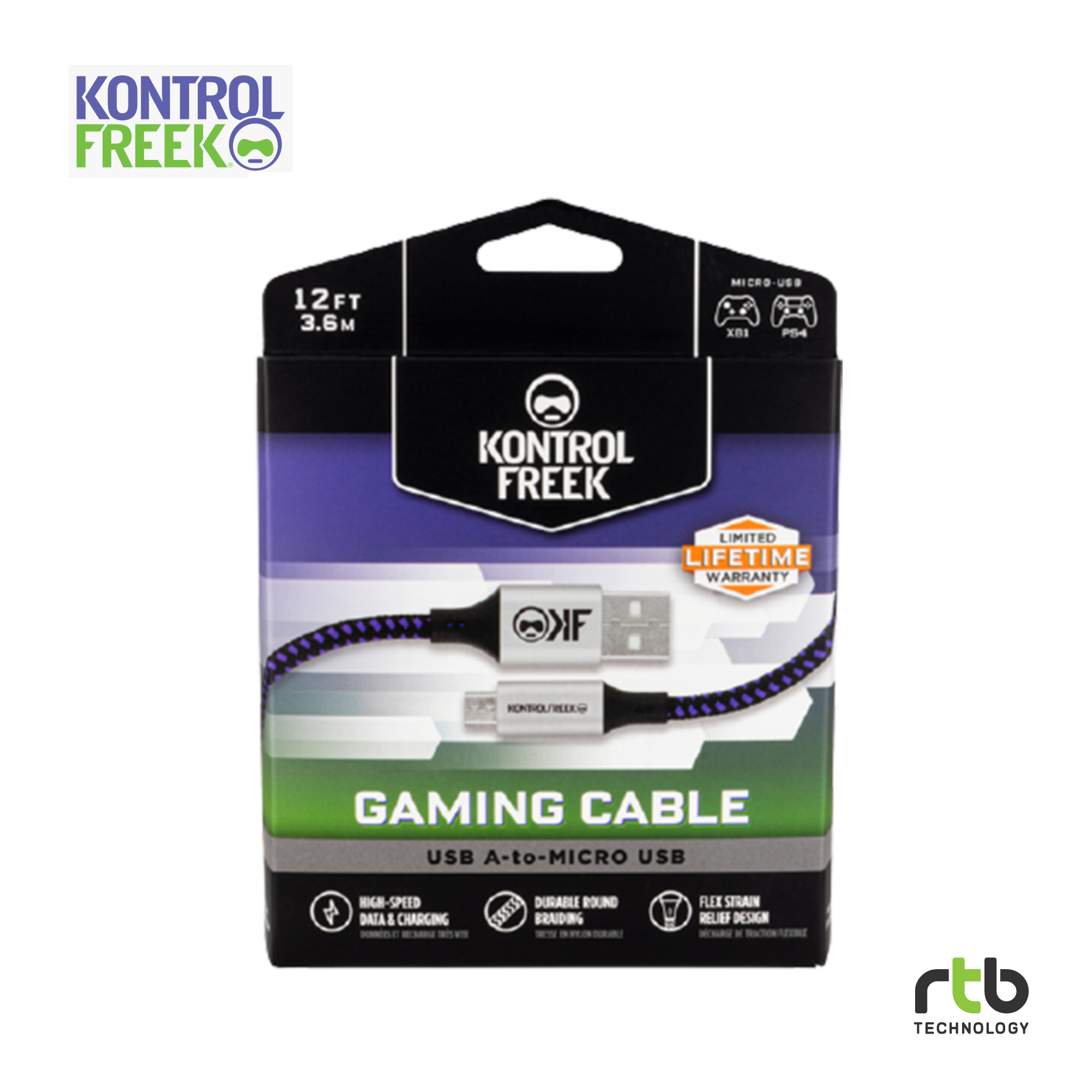 KontrolFreek สาย Gaming Cable USB A-Micro ราคา 890 บาท*ส่งฟรี