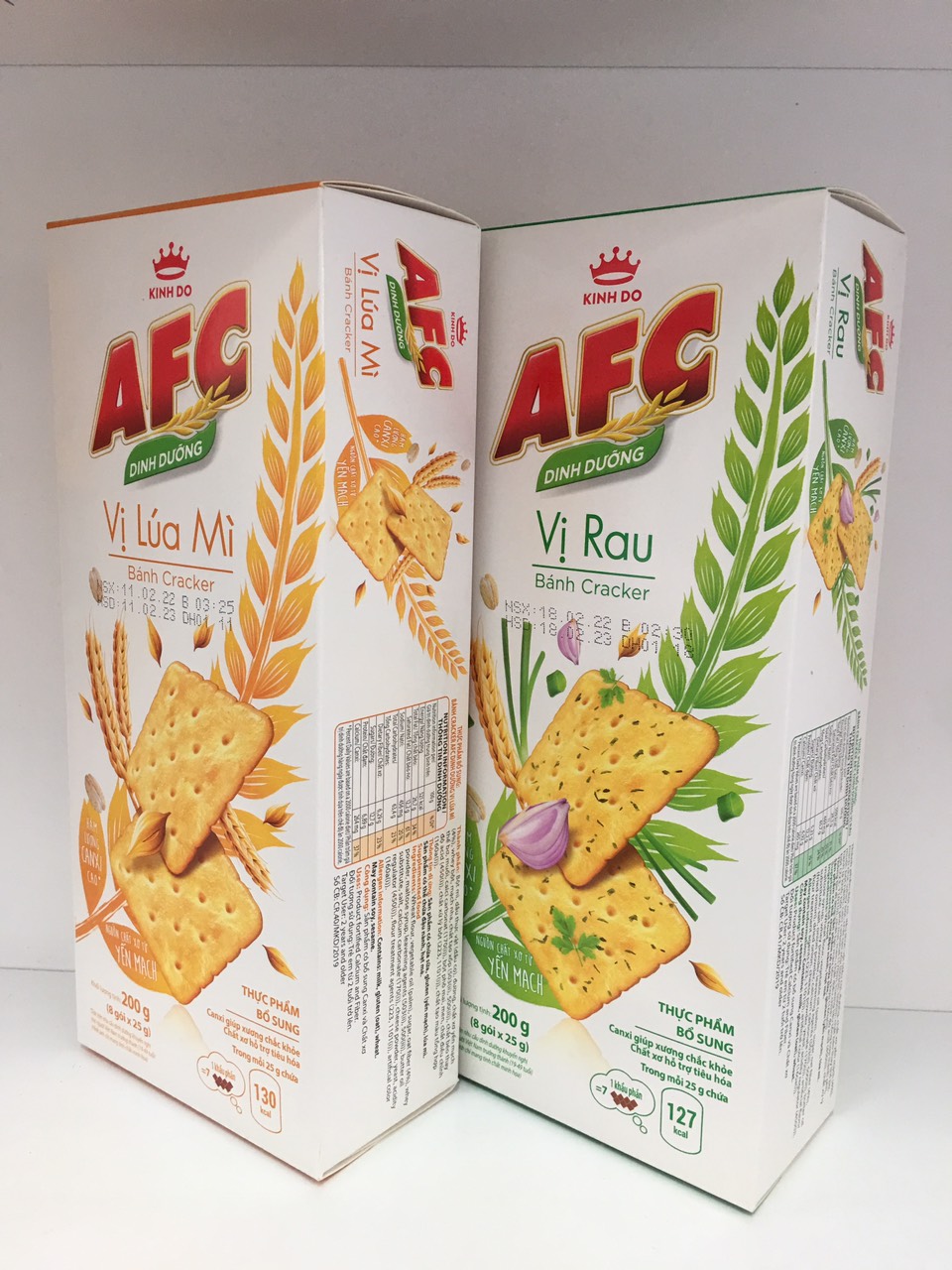 Bánh craker afc dinh dưỡng 200g
