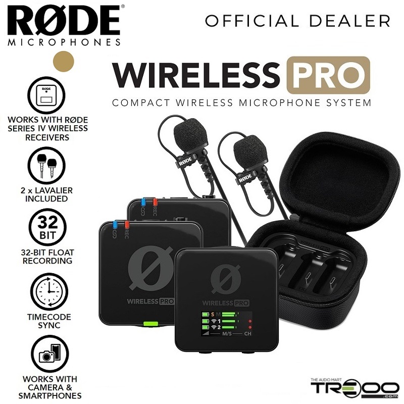 Shop Rodes Wireless Go Ii Lavalier Microphone at Better Price