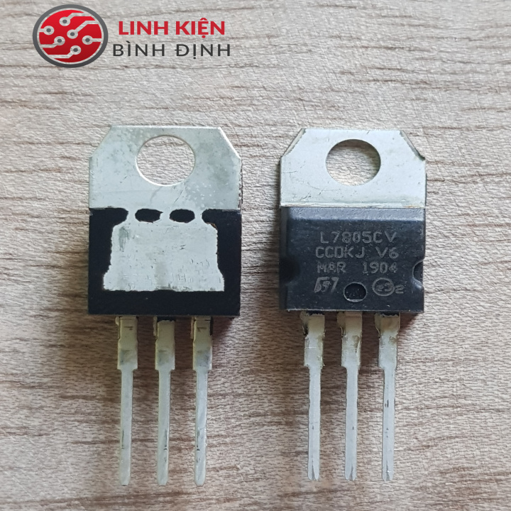 Bộ 5 ic ổn áp l7805
