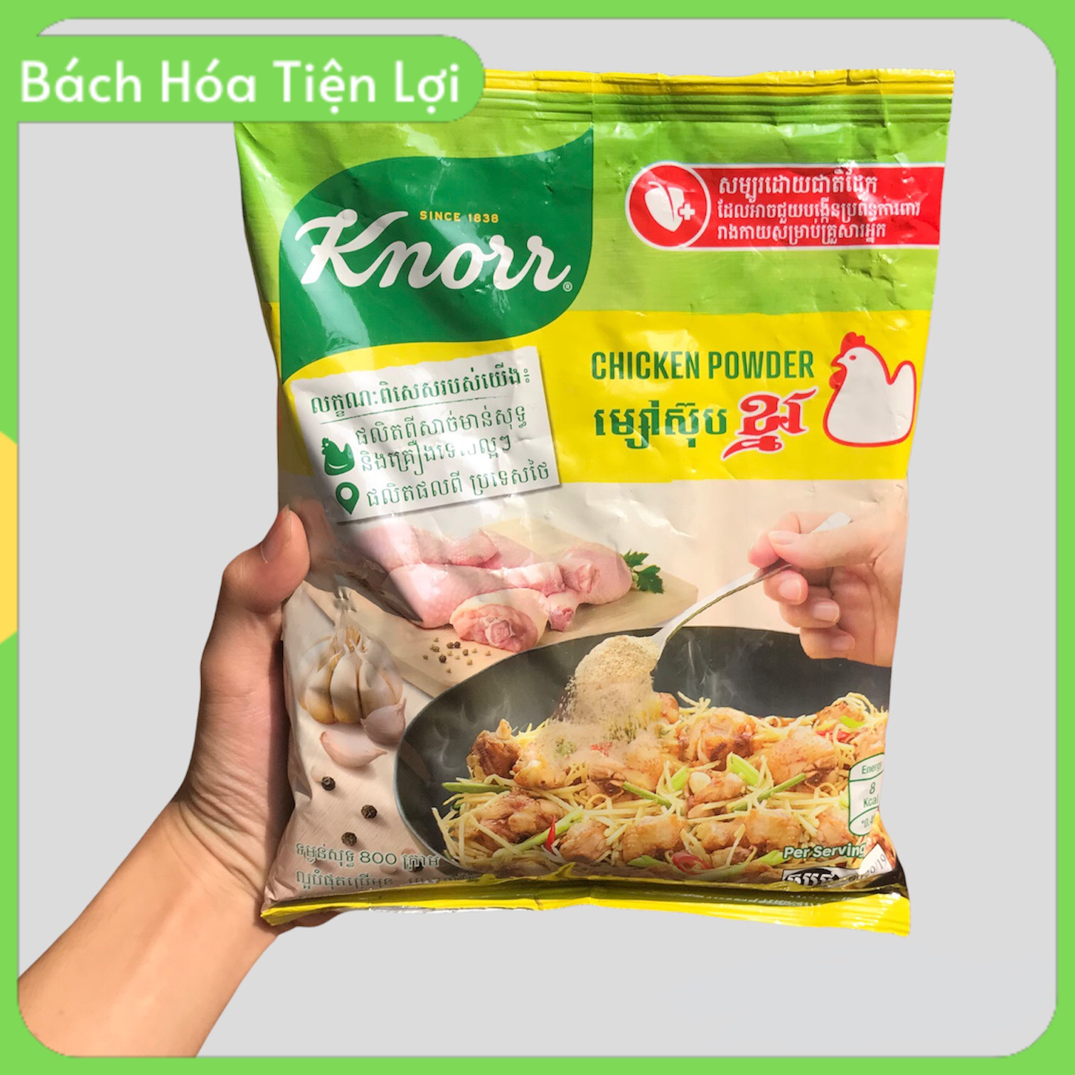 Hạt nêm knorr vị gà 800gr thái lan