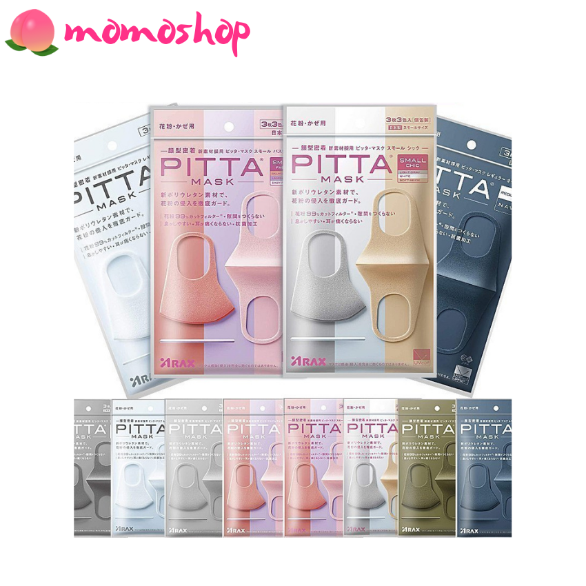 [Hàng Nhật Chính Hãng] Khẩu Trang Pitta Mask Nhật Bản - Khẩu Trang cho người lớn, trẻ em Pitta Nhật Bản - Momoshop