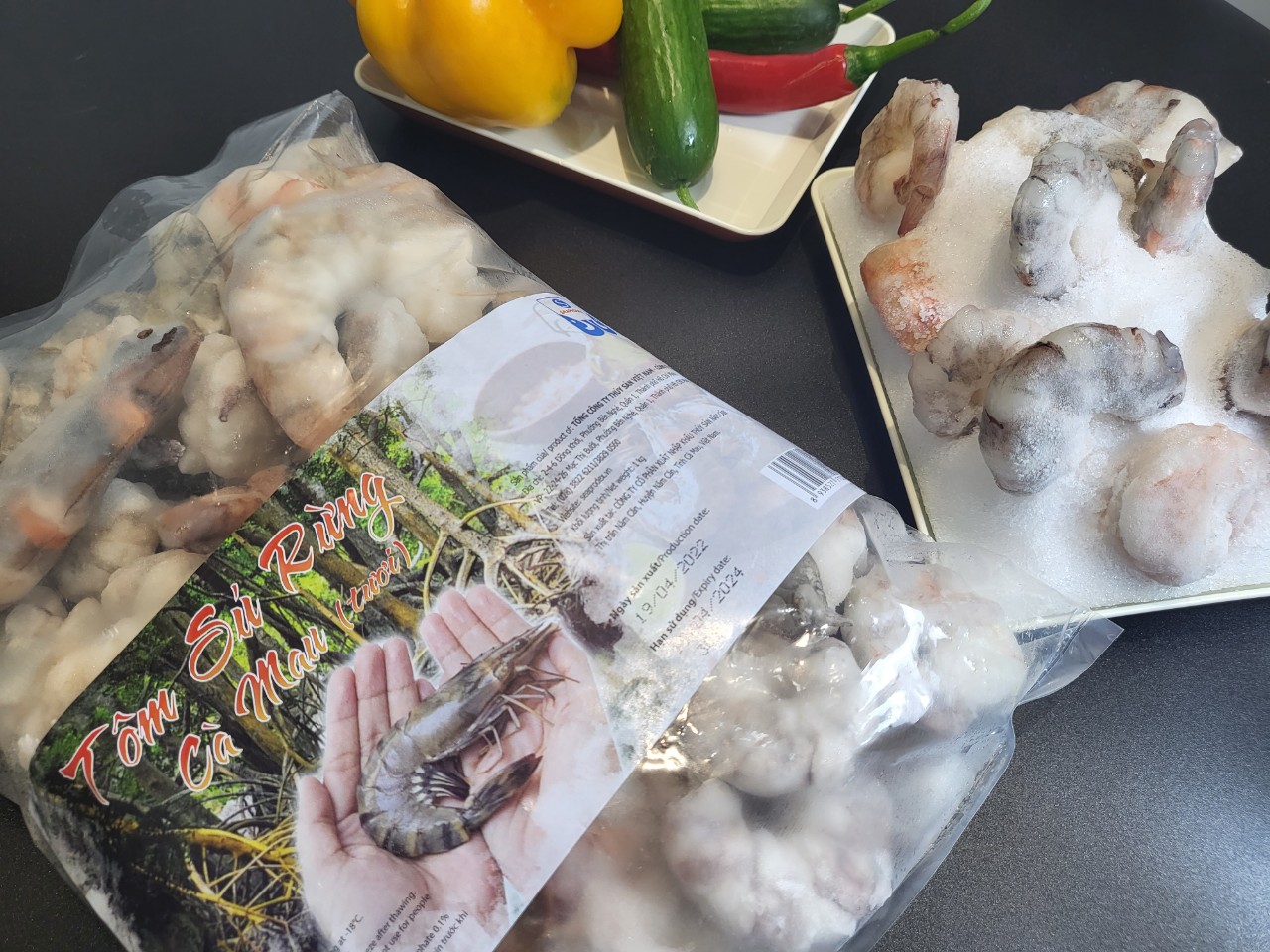 Tôm sú vụn tươi - Túi 1kg