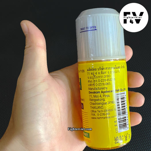 Dầu Nóng Xoa Bóp NAMMAN Dầu Muay Thai Boxing