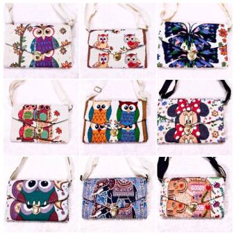 Túi Thổ Cẩm Đeo Chéo Loại Bóp Đầm