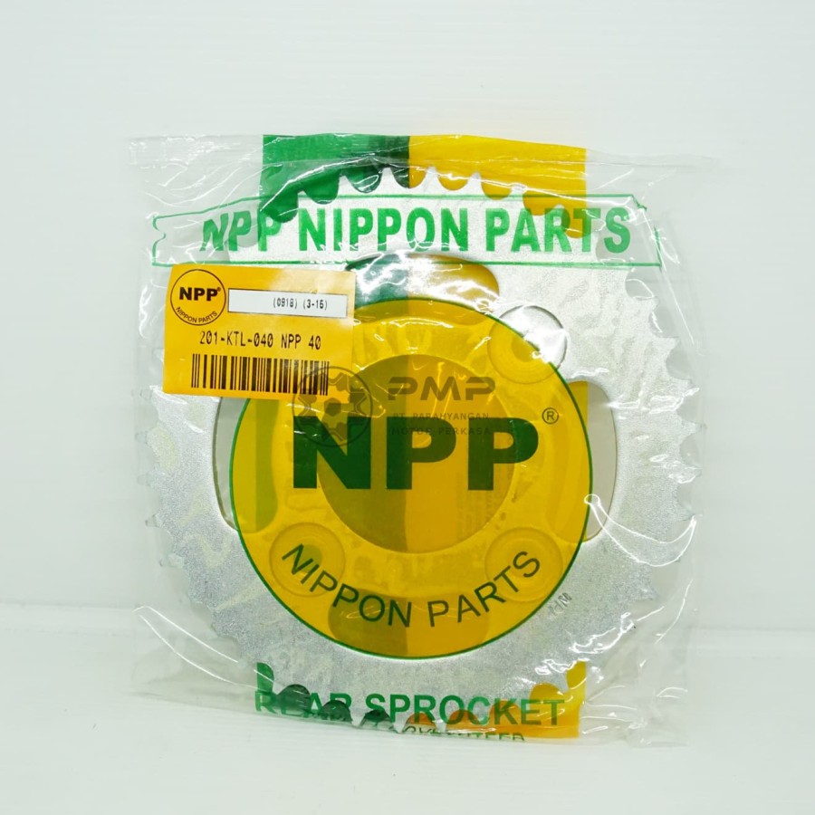 GEAR SET GEAR PAKET CHAIN KIT NEW SUPRA FIT 40T NPP Giá 162,060 Đồng*Miễn phí vận chuyển