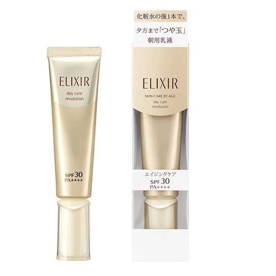 Kem ngày Mờ nhăn Chống lão hóa Shiseido ELIXIR Skin Care By Age SPF30/PA++++ (35g) - Nhật Bản