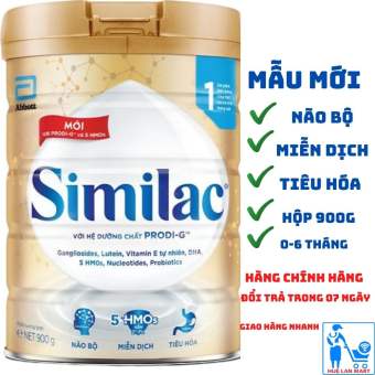 sữa bột abbott similac prodi-g 5 HMOs số 1 lon 900g