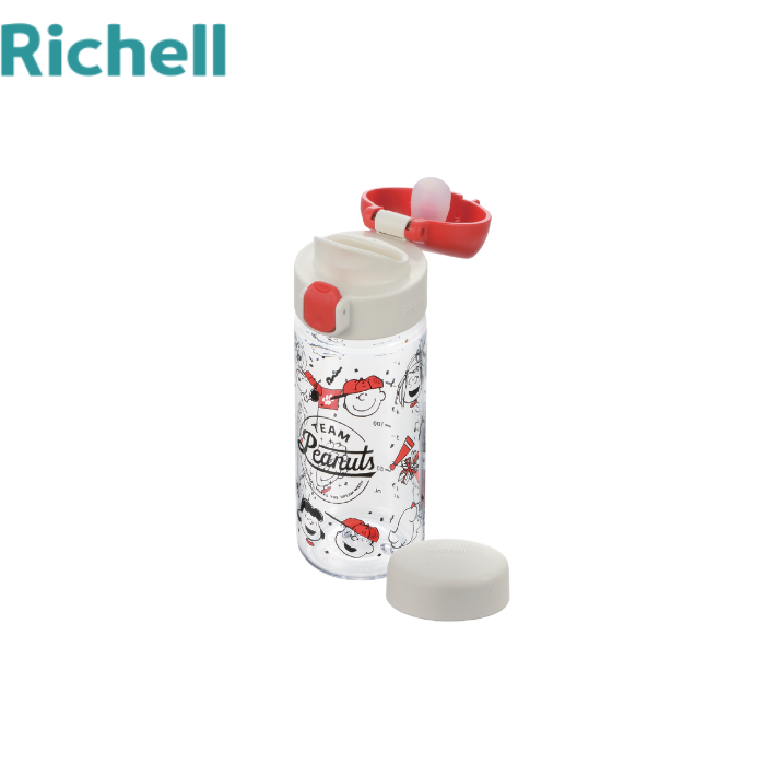 Richell Stainless Steel Slim Water Bottle Mug 240Ml White For