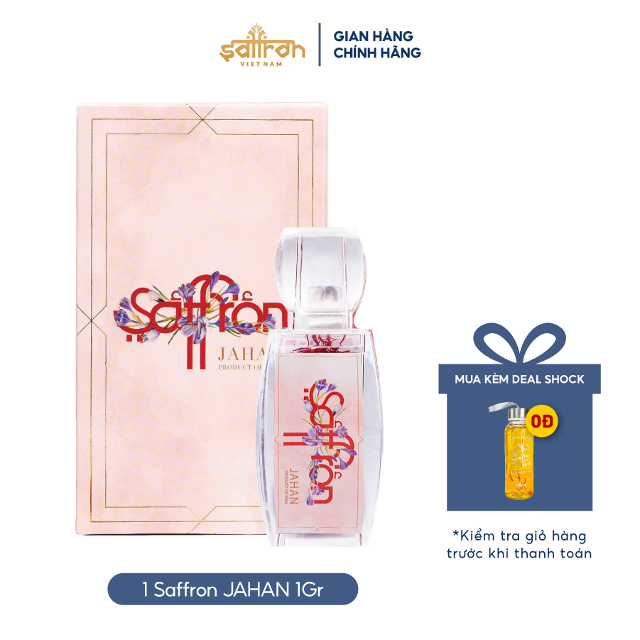 Nhụy hoa nghệ tây saffron jahan 1gr/hộp