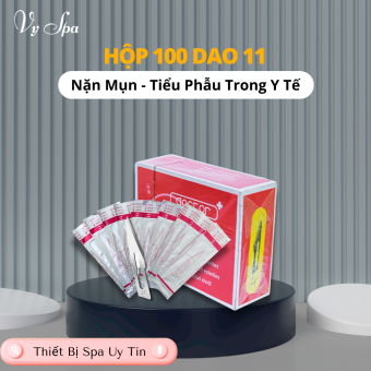 Lẻ 50 Dao Nặn Mụn Y tế, Dao Mổ Số 11 - APM STORE