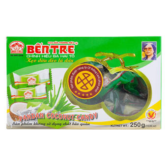 Đặc Sản Kẹo Dừa - Vị Lá Dứa - Thơm Béo Ngậy