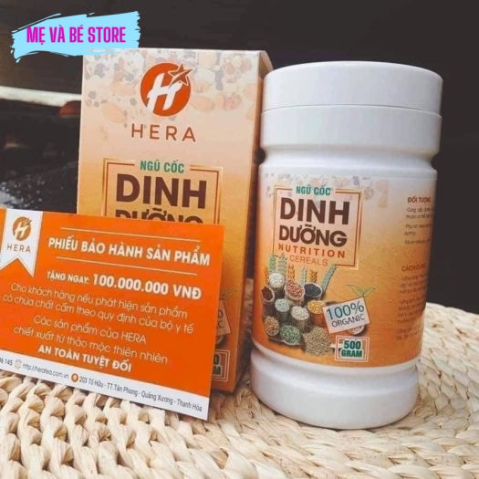 NGŨ CỐC DINH DƯỠNG TĂNG CÂN HERA - Sản Phẩm Cao Cấp Chính Hãng - Đã Được Kiếm Nghiệm và Công Bố