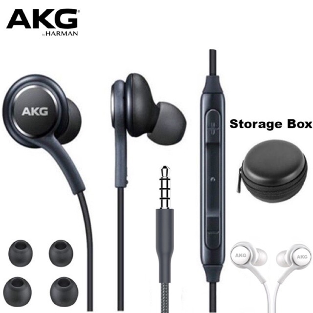 Tai nghe akg s8-s10 chân 3.5mm & tai nghe akg chân type c chính hãng, tai nghe dây dù