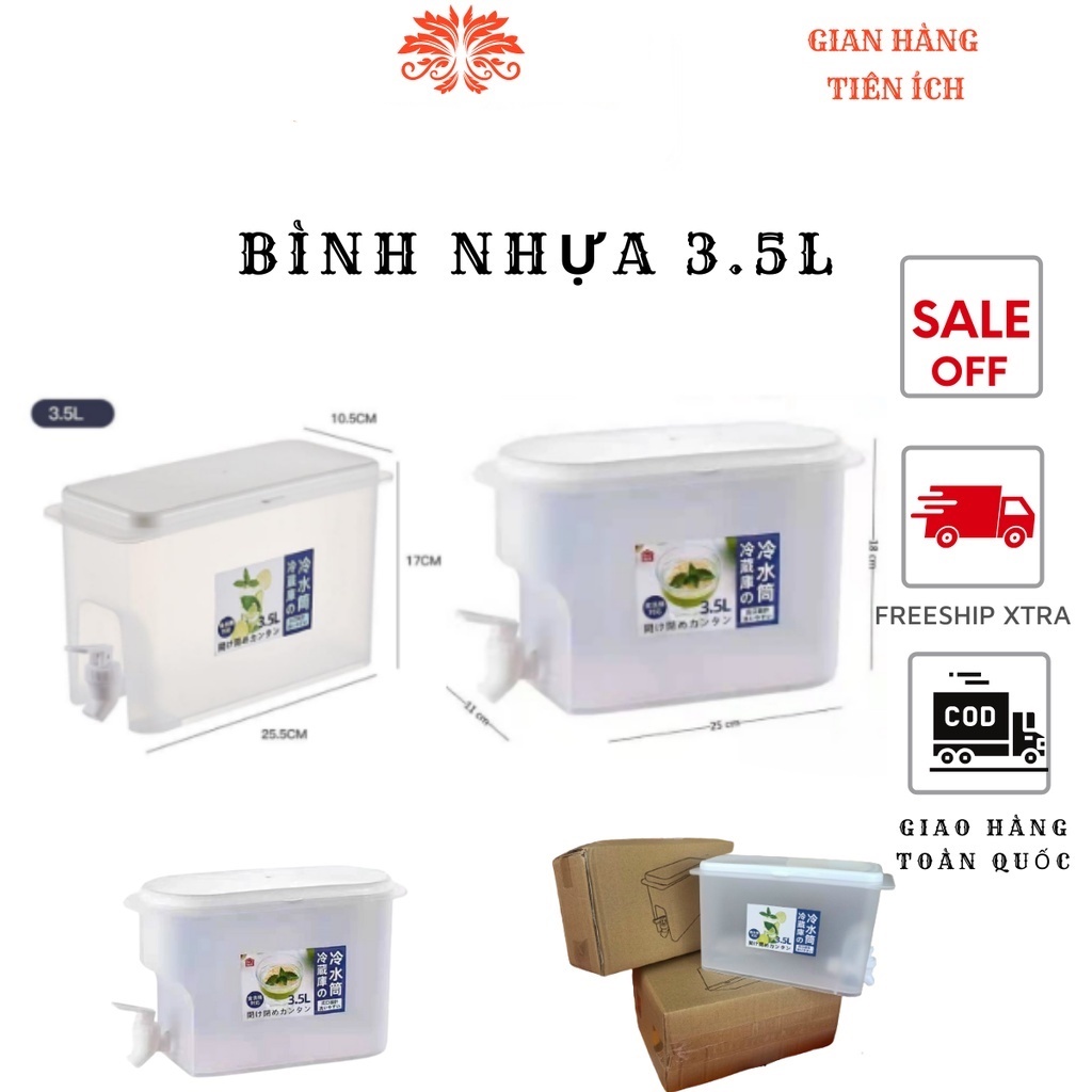 Bình đựng nước 3.5 lít có vòi nước để tủ lạnh bình nước tủ lạnh Top 4 mẫu bình đựng nước có vòi để tủ lạnh nên mua nhất 3 lít giá tốt Tháng
