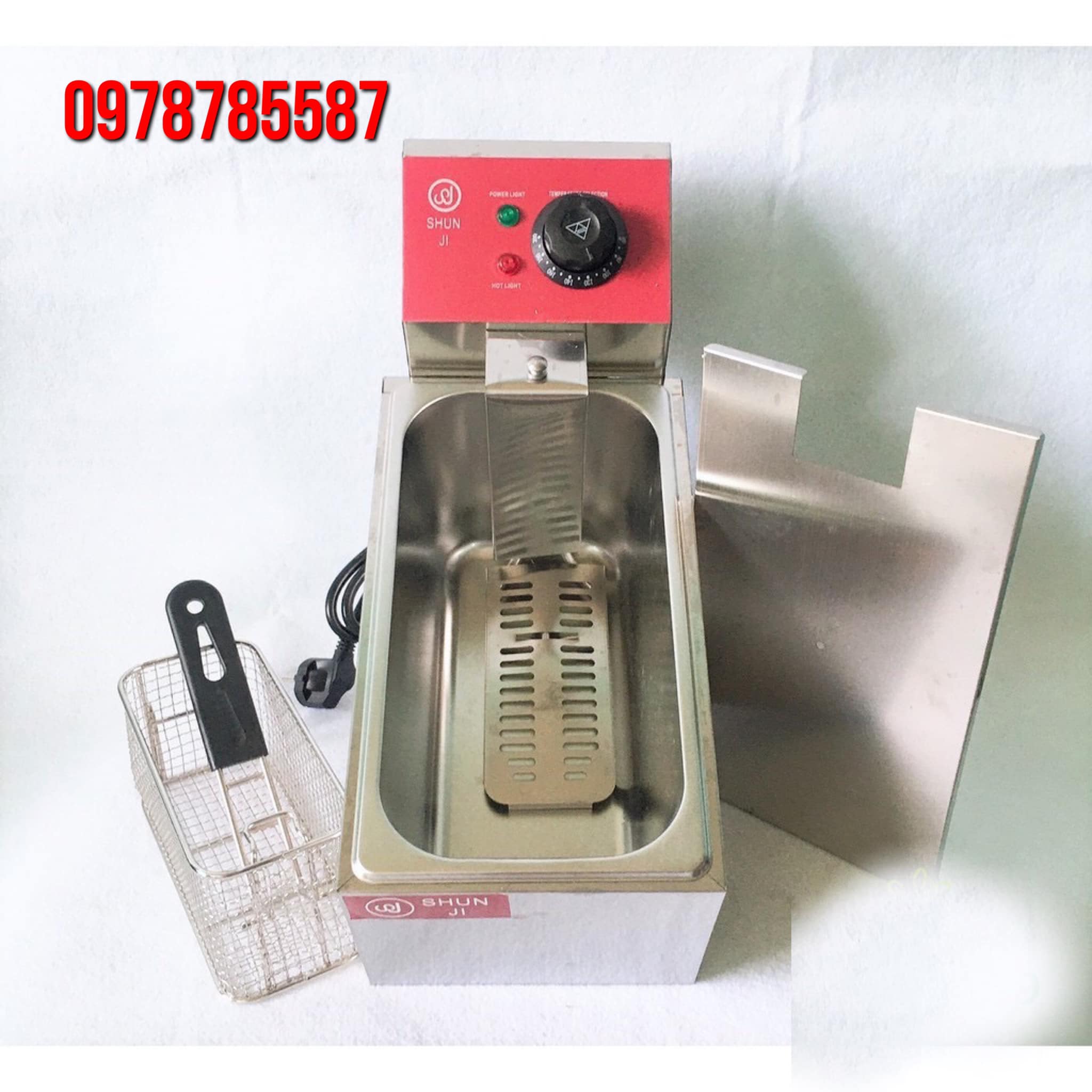 Bếp chiên nhúng đơn shunji eh4l - bếp chiên mini - bếp chiên gia đình