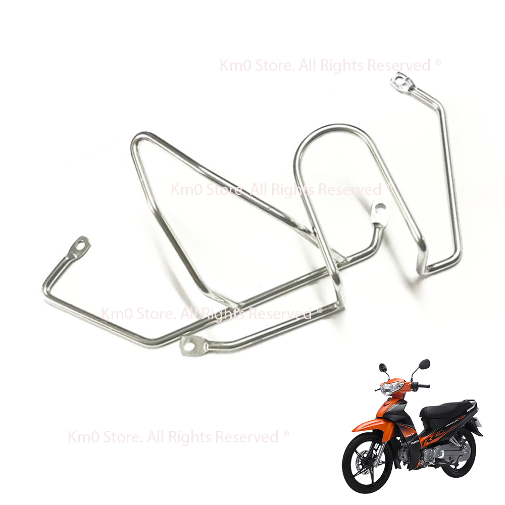 Bộ khung inox bảo vệ lốc máy sirius