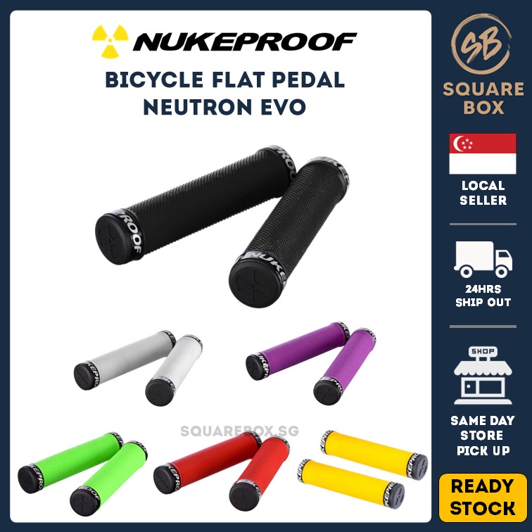 Nukeproof neutron knurled discount lock on grip