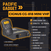 Cignus CG818 Mini Base Mobile Radio VHF 25W