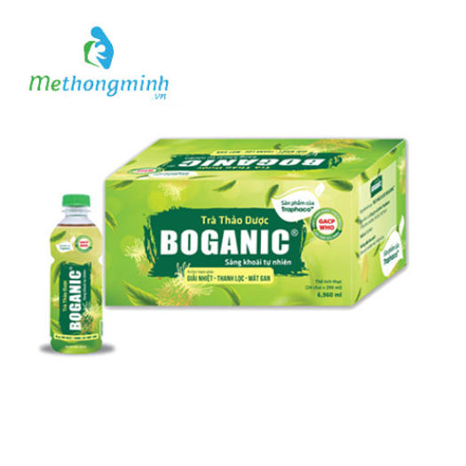 [1 thùng] Trà thảo dược Boganic 290mlx24 chai