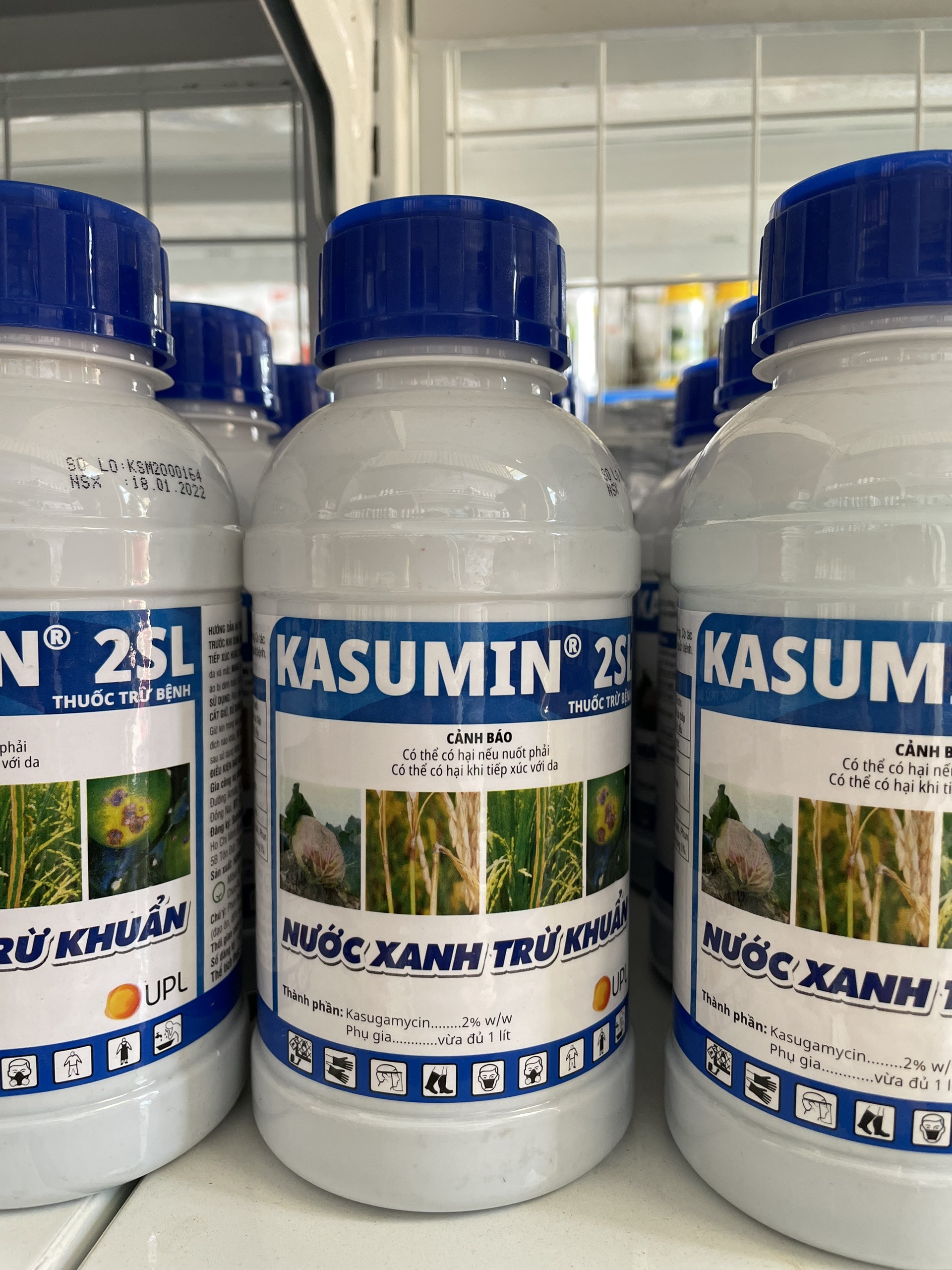 Thuốc trừ bệnh Kasumin 2SL 425ml nước xanh trừ khuẩn
