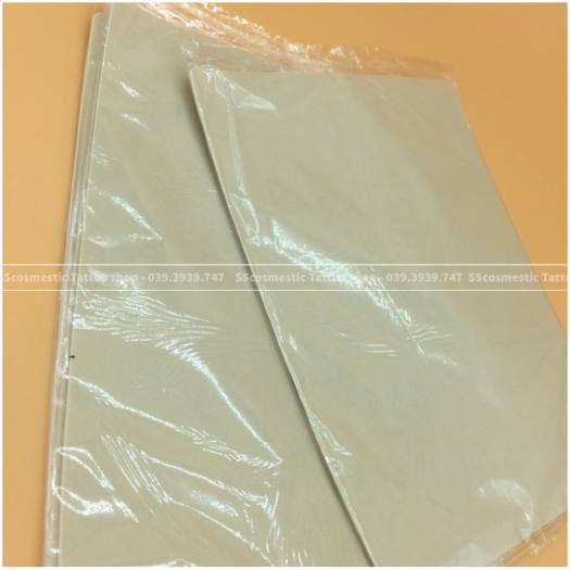 Da giả tập xăm A4 ,da giả silicon phun xăm tattoo kích thước 30CM*20CM, dày 0,1CM