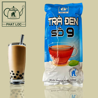 Trà đen số 9 Phát Lộc 500g Nguyên liệu pha trà sữa truyền thống, trà tắc